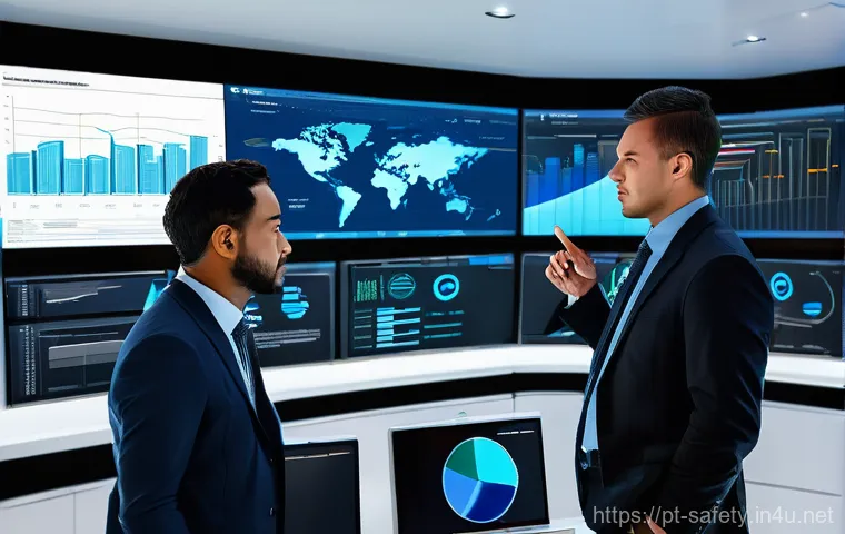 안전관리자가 알아야 할 ERP 시스템 - **Prompt 1: The Transition from Chaos to Clarity in Safety Management**
    "A vibrant, modern offic...