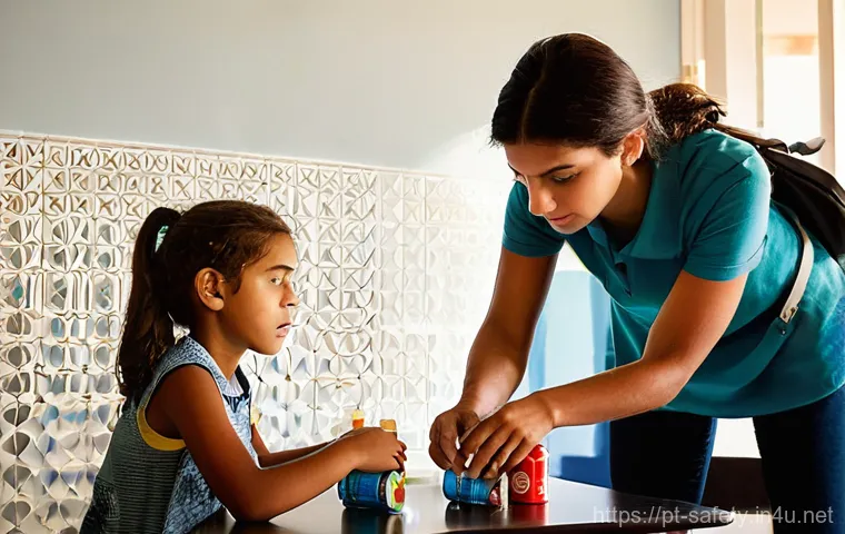 재난 대비 안전관리 체크리스트 - **Prompt 1: Family Home Safety Check and Kit Assembly**
    "A Portuguese family, consisting of a fa...